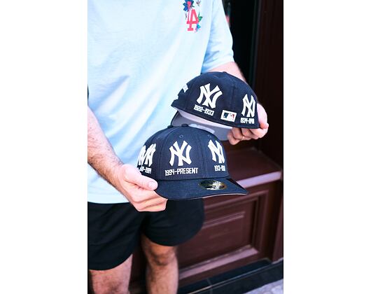 Cap New Era - MLB IMAGE DROP All-Over 59FIFTY Low Profile - NY Yankees - Navy