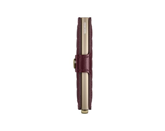 Wallet Secrid - Miniwallet Emboss Diamond Premium - Bordeaux