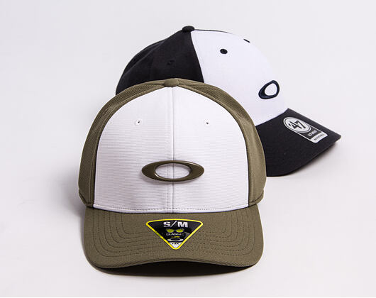 Cap Oakley - Tincan Cap - Deep Olive/White
