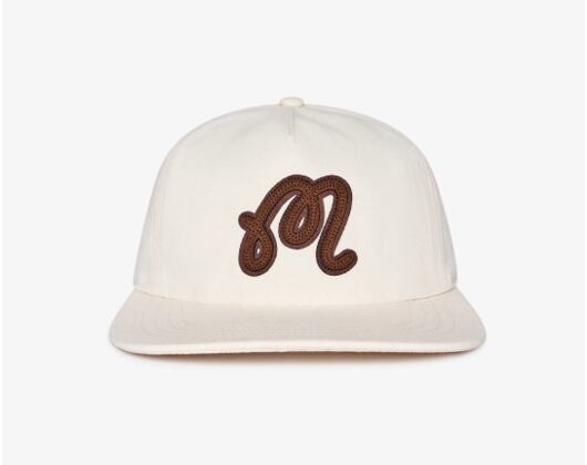 Cap Malbon - Velasco Snapback - Cream