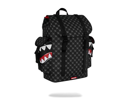 Other - Ručně Sprayground - Sharks In Paris Wtf Bubbly Black Check Monte Carlo