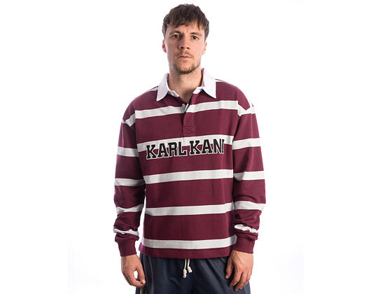 Tee Karl Kani - College Stripe Boxy Rugby Shirt