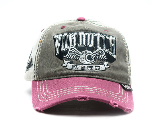 Cap Von Dutch - Baseball - Embroidery - Red / Green