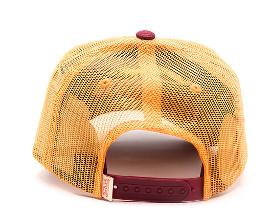 Cap Von Dutch - Baseball - Print & Embroidery - Red / Yellow