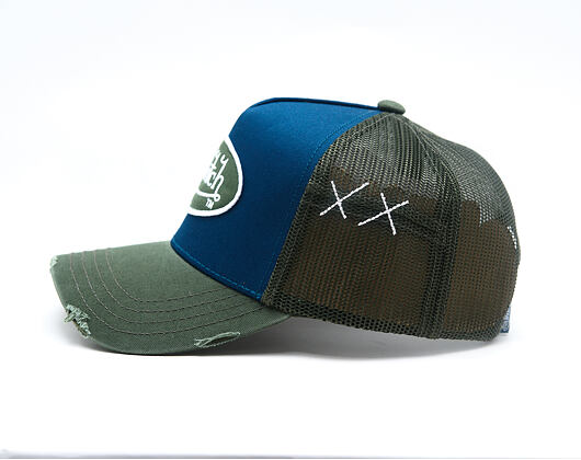 Cap Von Dutch - Oval Patch Trucker - Blue / Green