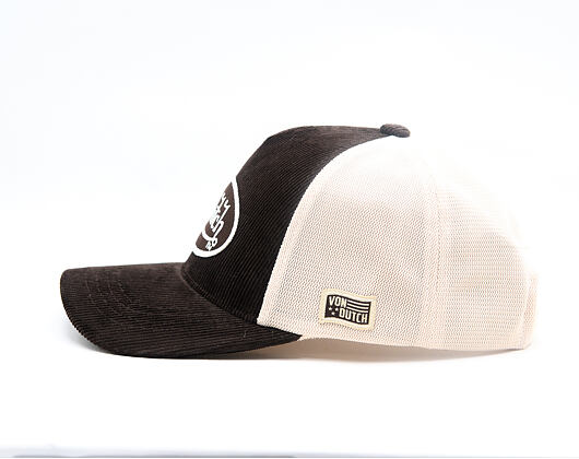 Cap Von Dutch - Baseball - Corduroy Patch Premium - Brown