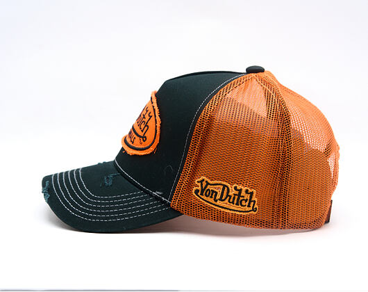 Cap Von Dutch - Baseball - Vintage Distressed - Orange / Navy
