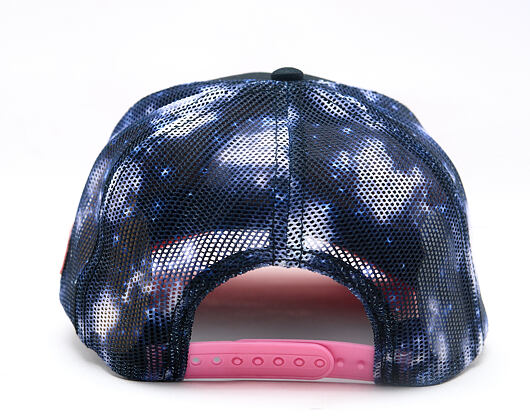 Womens Cap Von Dutch - Baseball - Galaxy Mesh Patch - Black / Pink
