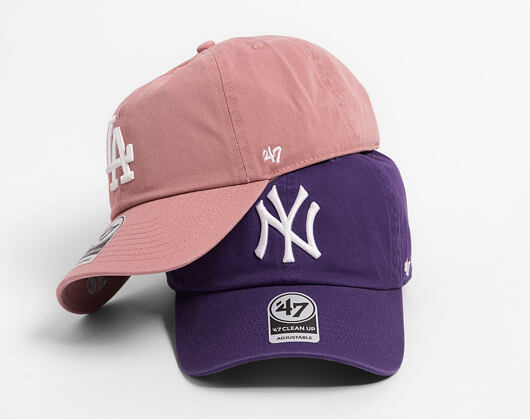 Cap '47 Brand - MLB Clean Up - NY Yankees - Purple