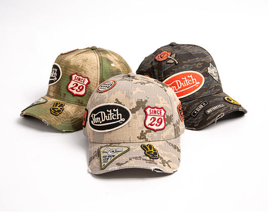 Cap Von Dutch - Baseball - Camo Patch - Camo