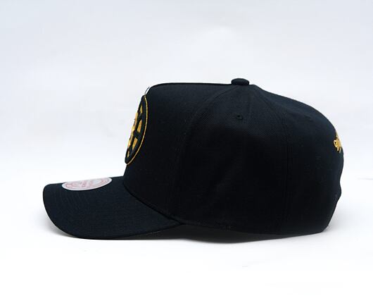 Cap Mitchell & Ness - NHL Black And Gold Pro Snapback - Boston Bruins - Black