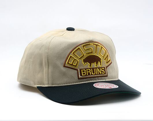 Cap Mitchell & Ness - NHL Retro Roots Deadstock Vntg - Boston Bruins - Cream