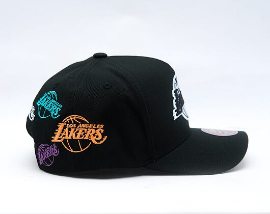 Cap Mitchell & Ness - NBA 404 Club Neon Pro Snapback - Los Angeles Lakers - Black