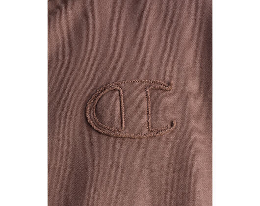 Sweatshirt Champion - Washed Brown Hoodie Full Zip Sweatshirt