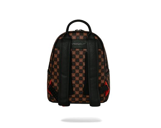 Backpack Sprayground - Sharks In Paris Wtf Bubble Brown Check Savage Backpack