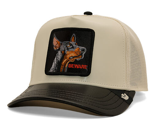 Cap Goorin - Faux Leather Doberman - Black / Chalk
