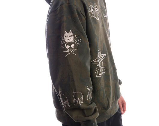 Sweatshirt Rip N Dip - Blonded Hoodie (Forest Camo)
