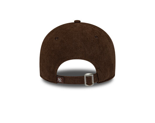 Womens Cap New Era - MLB Cord Script 9TWENTY - NY Yankees - Chestnut Brown / Stone