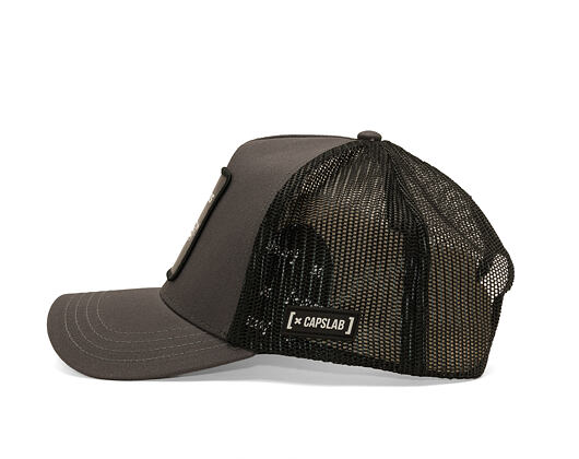 Cap Capslab - Fast & Furious Trucker - Tokyo Drift - Grey / Black