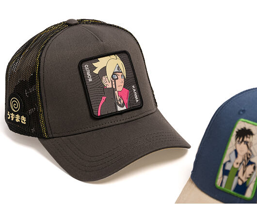 Cap Capslab - Boruto Trucker - Boruto Karma - Olive / Black