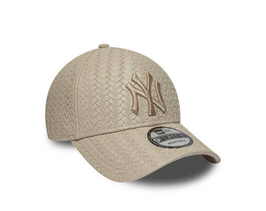 Cap New Era - MLB Pu Weave 9FORTY - NY Yankees - Stone