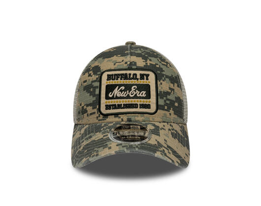 Cap New Era - Branded Camo 9FORTY M-CROWN A-Frame Trucker - Woodland Camo