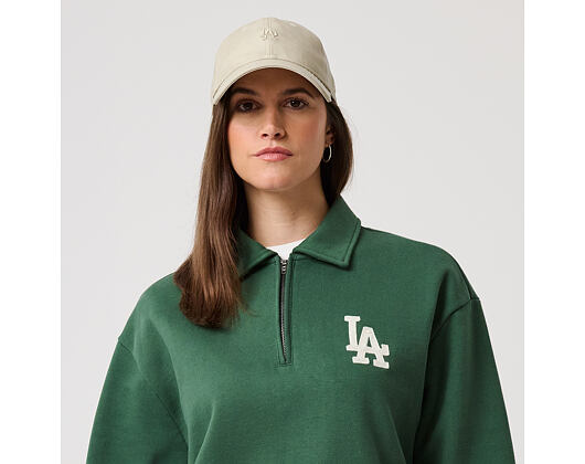 Sweatshirt New Era - MLB Quarter Zip - LA Dodgers - Cilantro Green