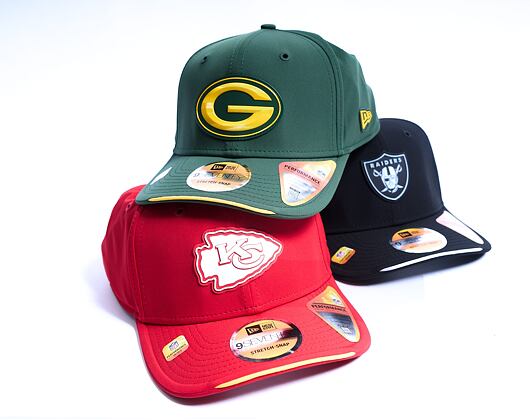 Cap New Era - NFL 2026 Sideline 9SEVENTY Stretch-Snap - Las Vegas Raiders - Team Color
