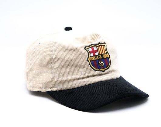 Cap New Era - Cord 19TWENTY - Barcelona FC - Ivory / Black