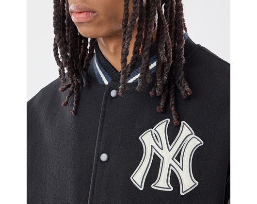 Jacket New Era - MLB Ds Varsity Jacket - NY Yankees - Black