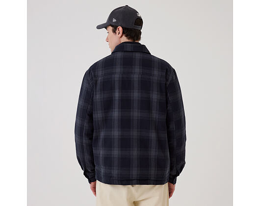 Jacket New Era - Branded Shacket - Navy