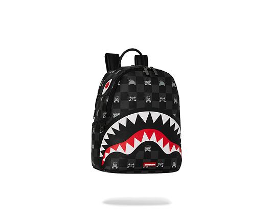 Sprayground - Gray Peeking Character Check Savage Backpack