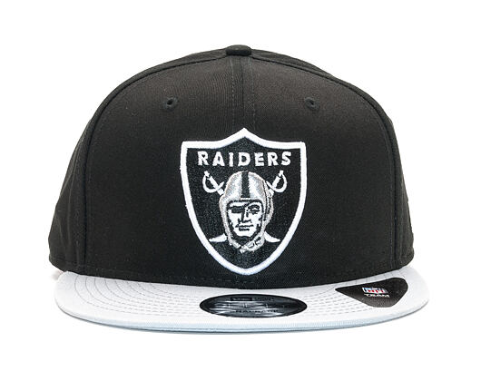 New Era Cotton Block 3 Oakland Raiders Black/Grey Snapback Cap