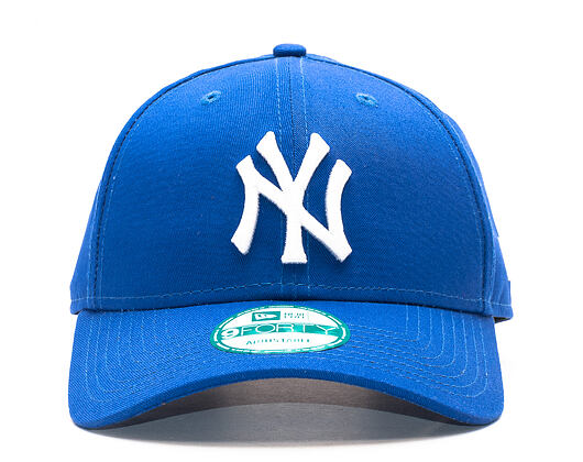 New Era 9FORTY League Basic New York Yankees Strapback Light Royal / White Cap