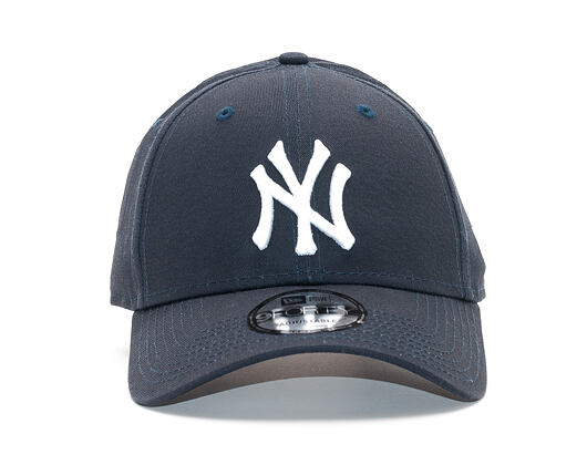 New Era 9FORTY MLB League Basic New York Yankees Strapback Navy / White Cap