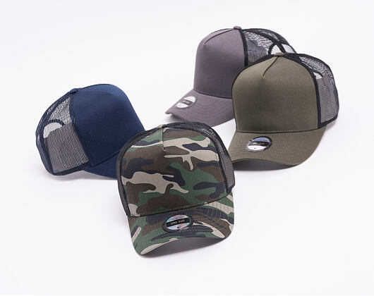 State of WOW Reed Baseball Trucker Army/Black Snapback Cap