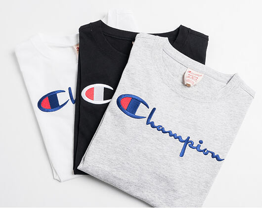 Champion Crewneck T-Shirt White 110992 WW001 Womens T-Shirt