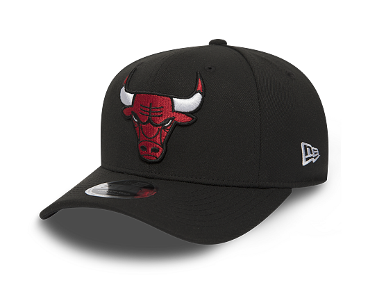 New Era 9FIFTY NBA Stretch-Snap Chicago Bulls Snapback Black / Team Color Cap