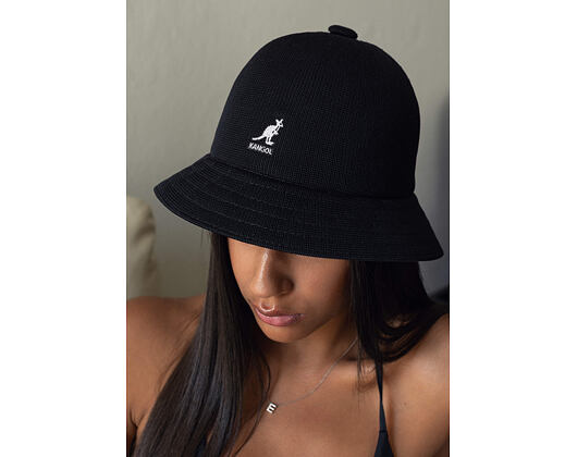 Kangol K2094ST Tropic Casual Black BK001 Bucket Hat