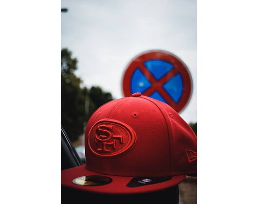New Era 59FIFTY San Francisco 49ers Tonal Red Cap
