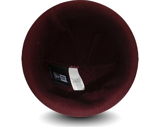 New Era Flagged Out Cuff Knit Maroon Winter Beanie