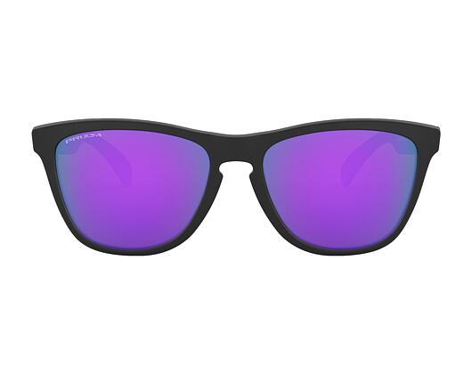 Oakley Frogskins Matte Black/Prizm Violet OO9013-H655 Sunglasses