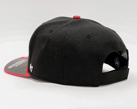 '47 Brand Chicago Blackhawks McCaw MVP DP Black/Red Cap