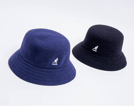 Kangol Wool Lahinch Navy K3191ST-NV411 Bucket Hat