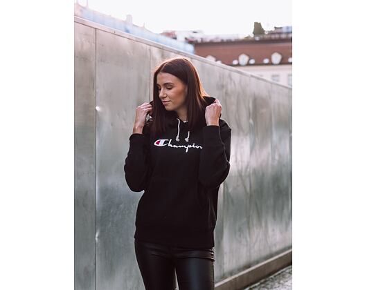 Champion hooded sweatshirt black 2025