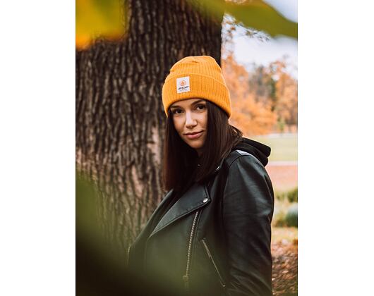 UPFRONT Stranded Beanie Yellow