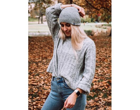 STATEWEAR Heylow Beanie Light Grey Melange