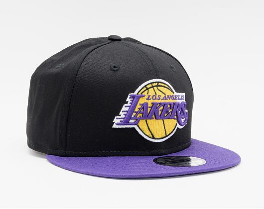 New Era 9FIFTY NOS Los Angeles Lakers Snapback Black / Team Color Cap