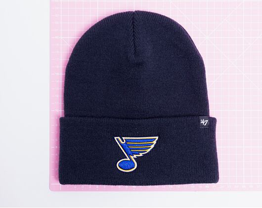 '47 Brand St Louis Blues Haymaker Navy Winter Beanie
