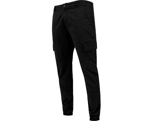 Urban Classics TB1435 Washed Cargo Twill Jogging Pants Black